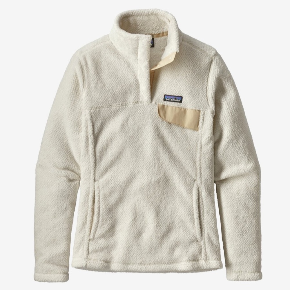 Patagonia Snap Fleece Pullover in Raw Linen